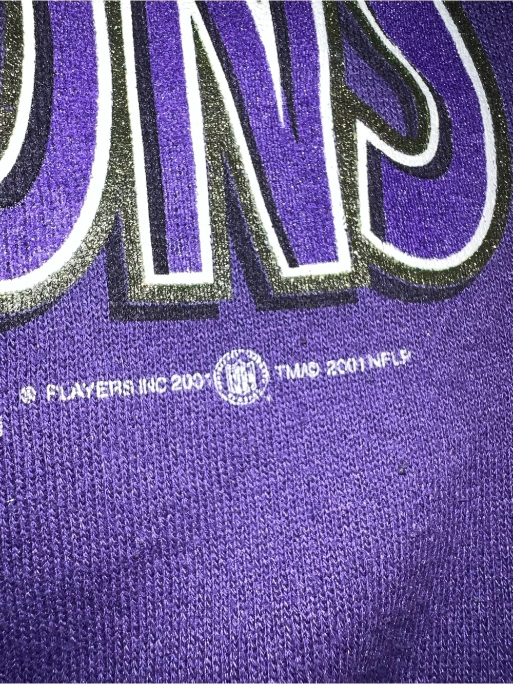 Vintage 2001 Baltimore Ravens Champions Crewneck Sweatshirt - Picture 5 of 9